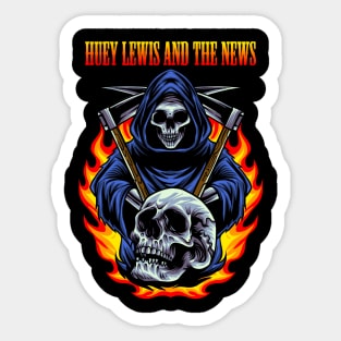 HUEY LEWIS AND THE NEWS BAND Sticker